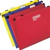 File Folders|Pendaflex Esselte ® 2-in-1 Poly File Folders, Assorted Colors, Letter, Holds 8 1/2"H x 11"W, 10/Pk