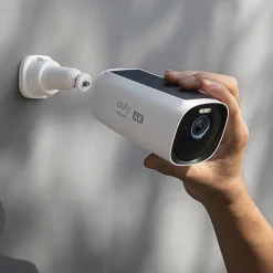 eufy CamS330 Outdoor Wireless 2 4K Security Cameras and System, 16 Channels, White (T88711W1)