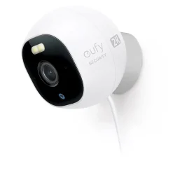 eufy Indoor Wireless Pan and Tilt Security Camera, White (T8414J21)