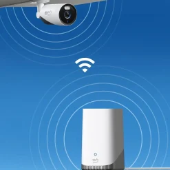 eufy Outdoor Wireless Add-On Security Camera, White (T8600121)