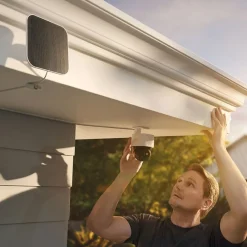 eufy Outdoor Wireless 3K Security Camera, White (T81701W1)