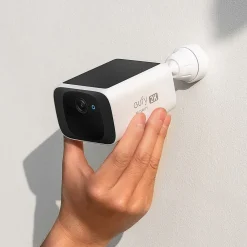 eufy SoloCam S220 Outdoor Wireless Solar Security Camera, White (T8134121)