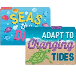 File Folders|Eureka Seas the Day File Folder, 1-Tab, Letter/Legal Size, Multicolored, 4/Pack, 6 Packs/Bundle (EU-866455-6)