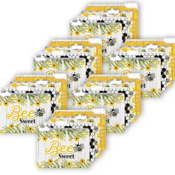 File Folders|Eureka The Hive File Folders, Straight Cut, Letter Size, Assorted Colors, 4/Pack, 6 Packs/Bundle (EU-866447-6)