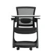 Office Chairs*Eurotech SKTRN-BLK Eduskate Mesh Conference Chair, Fixed Arms, Black
