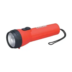Eveready 7.09" LED Flashlight, Red (EVEL25IN)