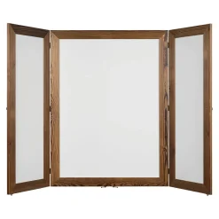Dry Erase*Excello Global Products Double Sided Magnetic Steel Dry-Erase Whiteboard, Wood Frame, 5' x 3' (EGP-HD-0530-BN)