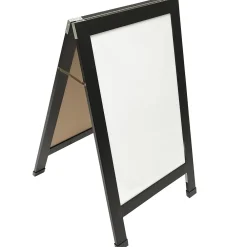 Dry Erase*Global Printed Products Excello Global Products Indestructible A-Frame Whiteboard, 40