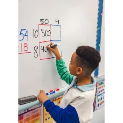 Markers|Expo Dry Erase Marker, Chisel Point, Assorted, 4/Pack (80074)