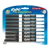 Markers|Expo Dry Erase Marker, Fine Tip, Black Ink, 8/Pack (2114555)
