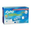 Markers|Expo Dry Erase Markers, Bullet Tip, Blue, 12/Pack (82003)
