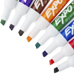 Markers|Expo Dry Erase Markers, Chisel Tip, Assorted, 192/Pack (2003995)