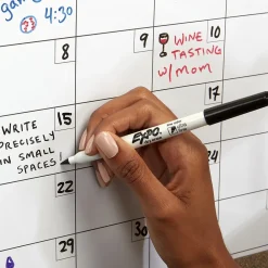 Markers|Expo Dry Erase Starter Set, Ultra Fine Tip, Assorted, 5/Set (1884310)