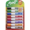 Markers|Expo Magnetic Dry Erase Markers, Chisel Tip, Assorted, 8/Pack (1944741)