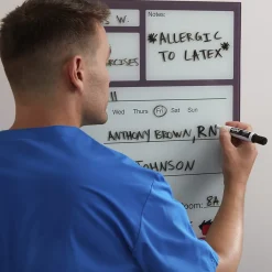 Markers|Expo Magnetic Dry Erase Markers, Chisel Tip, Black, 4/Pack (1944729)