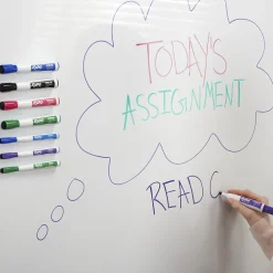 Markers|Expo Magnetic Tank Dry Erase Marker, Fine Tip, Assorted, 8/Pack (1944748)