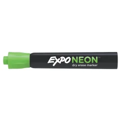 Markers|Expo Neon Window Dry Erase Markers, Bullet Tip, Assorted, 5/Pack (1752226)