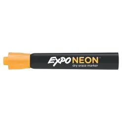 Markers|Expo Neon Window Dry Erase Markers, Bullet Tip, Assorted, 5/Pack (1752226)