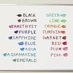 Markers|Expo Tank Dry Erase Marker, Chisel Tip, Assorted, 4/Pack (80174)