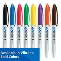 Markers|Expo Vis-A-Vis Wet Erase Markers, Fine Point, Black, Dozen (16001)