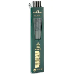Pencils|Faber-Castell TK 9400 Clutch Drawing Pencil Leads 3B pack of 10 [Pack of 3]