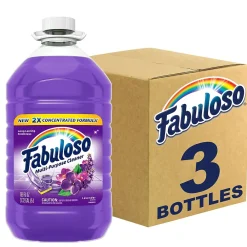 Multi-Purpose Cleaner, Lavender Scent, 169 fl. oz., 3/Carton (153122)<Fabuloso Outlet
