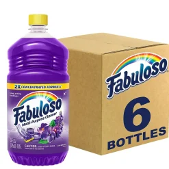 Multi-Purpose Cleaner, Lavender Scent, 56 fl. oz., 6/Carton (153041)<Fabuloso
