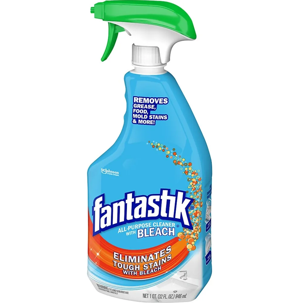 All-Purpose Cleaner with Bleach, Fresh, 32 Oz. (696716)<Fantastik Hot