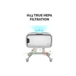 Fellowes AeraMax Pro AM4 FLEX True HEPA Tower Air Purifier, 5-Speed, Silver/White ( AM4 FLEX )