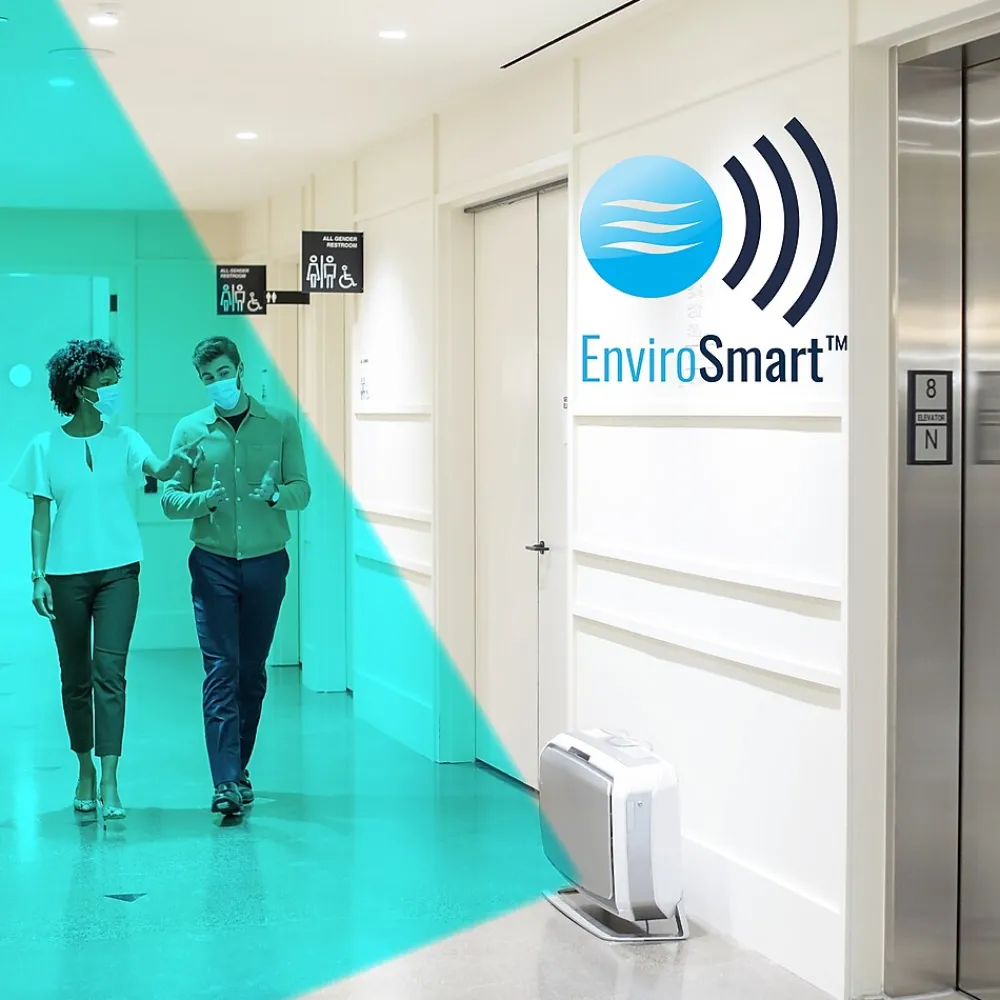 Fellowes AeraMax Pro AM4S H13 True HEPA Standing Air Purifier, Silver (9451201)