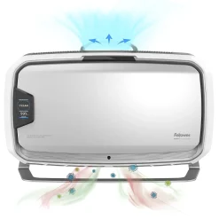 Fellowes AeraMax PRO True HEPA Console Air Purifier, Stainless (9573301)