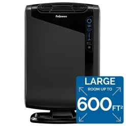 Fellowes AeraMax,True HEPA Console Air Purifier, Black (9286201/AEAAMAX)