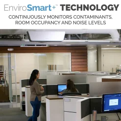 Fellowes Array AC2 True HEPA Ceiling Mounted Air Purifier, 5-Speed, Black (5889202)