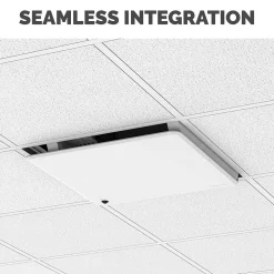 Fellowes Array AR1 True HEPA Ceiling Mounted Air Purifier, 5-Speed, White (5888601)