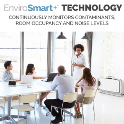 Fellowes Array AS2 True HEPA Floor-Standing Air Purifier, 5-Speed, White (5884501)