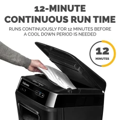 Clearance Fellowes AutoMax 150C Hands Free Cross-Cut Commercial Shredder (4680001)