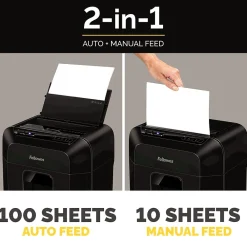 Sale Fellowes AutoMax 100MA 100-Sheet Micro-Cut Shredder (4704001)