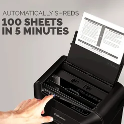 Sale Fellowes AutoMax 100MA 100-Sheet Micro-Cut Shredder (4704001)