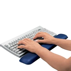 Fellowes Gel Wrist Rest, Sapphire (98737)