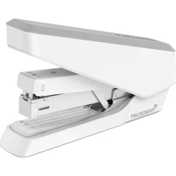 Staplers|Fellowes LX870 EasyPress Desktop Stapler, 40-Sheet Capacity, White (5014501)