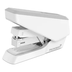 Staplers|Fellowes LX860 EasyPress Desktop Stapler, 40-Sheet Capacity, White (5014301)