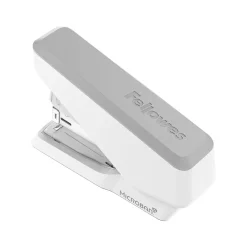 Staplers|Fellowes LX860 EasyPress Desktop Stapler, 40-Sheet Capacity, White (5014301)