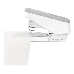 Staplers|Fellowes LX860 EasyPress Desktop Stapler, 40-Sheet Capacity, White (5014301)