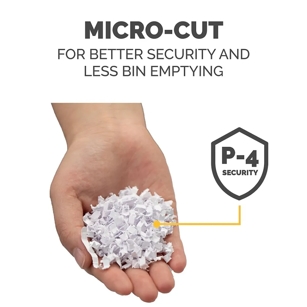 Discount Fellowes LX220 20-Sheet Micro-Cut Shredder, Black (5015401)