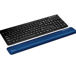 Fellowes Microban Gel Wrist Rest, Sapphire (9175601)