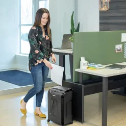 Clearance Fellowes Powershred 12C 12-Sheet Cross-Cut Personal Shredder (7120006)