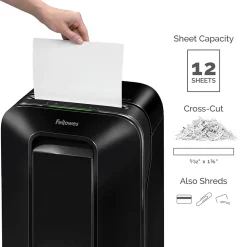 Sale Fellowes Powershred LX170 12-Sheet Cross Cut Personal Paper Shredder (FEL5501401)
