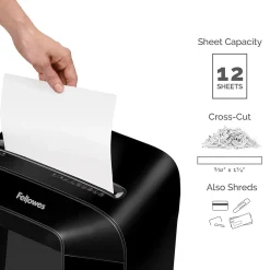 New Fellowes Powershred LX85 12-Sheet Cross Cut Personal Paper Shredder (FEL4400401)