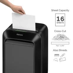 Best Fellowes Powershred LX180 16-Sheet Cross Cut Personal Paper Shredder (FEL5501601)