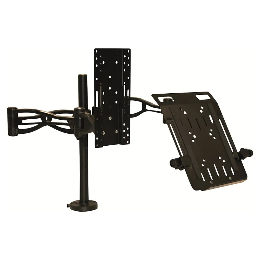 Best Fellowes Professional Series Depth Adjustable Dual Monitor Arm, Up to 32", Black (8041701)